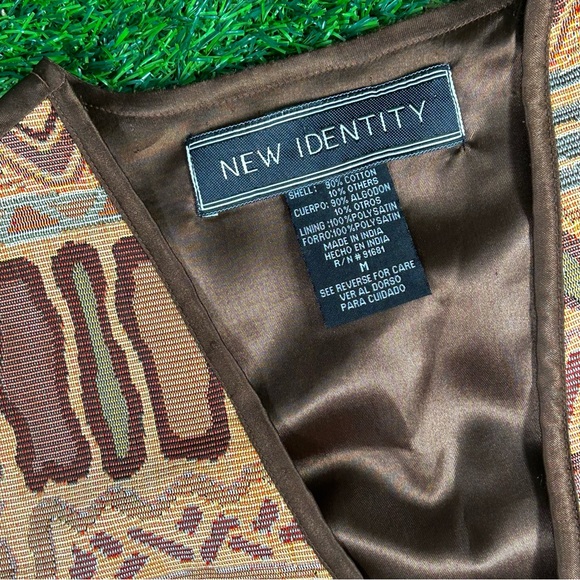 Vintage 90s New Identity vest - Picture 3 of 5